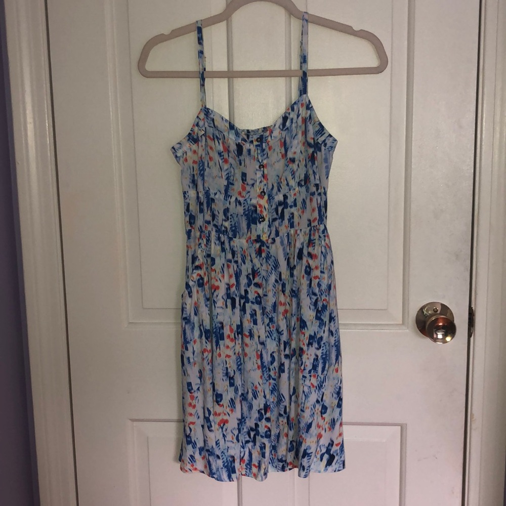 Express Multicolored Spring Dress - Picture 3 of 3